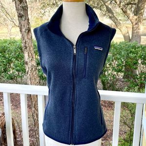 Patagonia Women’s Fleece Vest. Blue. Size Medium.